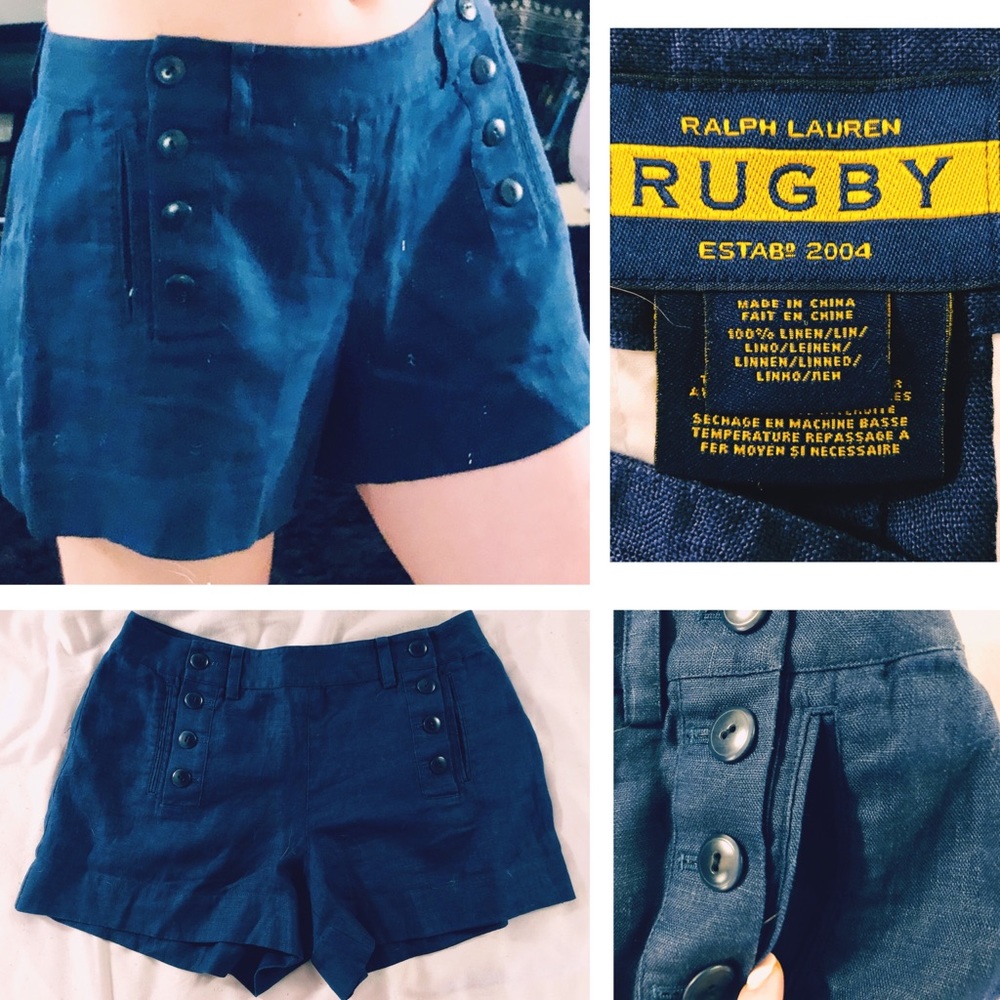 Navy Rugby 🏉 Ralph Lauren Shorts